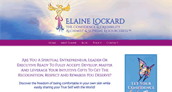 Desktop Screenshot of elainelockard.com